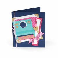 Sizzix - Life Made Simple Collection - Thinlits Die - Card, Instant Camera