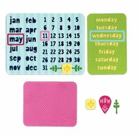 Sizzix - Life Made Simple Collection - Thinlits Die - Calendar