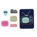 Sizzix - Life Made Simple Collection - Thinlits Die - Retro TV