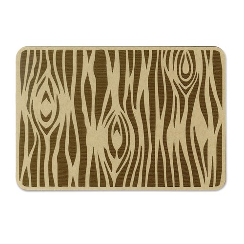 Sizzix - Life Made Simple Collection - Thinlits Die - Woodgrain