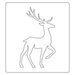Sizzix - Tim Holtz - Alterations Collection - Christmas - Bigz Die - Prancing Deer