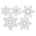 Sizzix - Tim Holtz - Alterations Collection - Thinlits Die - Paper Snowflakes