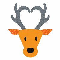 Sizzix - Fabi - Bigz L Die - Reindeer Head