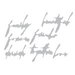 Sizzix - Tim Holtz - Alterations Collection - Thinlits Die - Handwritten Love