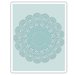 Sizzix - Tim Holtz - Alterations Collection - Texture Fades - Embossing Folder - Doily