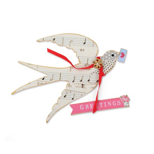 Sizzix - Favorite Things Collection - Bigz Die - Flying Bird