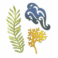 Sizzix - Thinlits Die - Seaweed, Coral and Wave