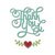 Sizzix - Hello Love Collection - Thinlits Dies - Phrase, Thank You with Hearts