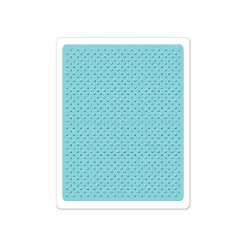 Sizzix - Doodlebug - Textured Impressions - Embossing Folder - Dots 7