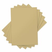 Sizzix - Inksheets - 4 x 6 Transfer Film - Gold - 5 Sheets