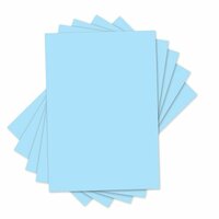 Sizzix - Inksheets - 4 x 6 Transfer Film - Light Blue - 5 Sheets