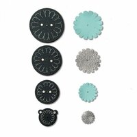 Sizzix - Leather Jewelry Collection - Movers and Shapers DIe - Daisy Stack