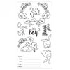 Sizzix - Clear Acrylic Stamps - Sweet Baby