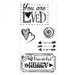 Sizzix - Clear Acrylic Stamps - You Are Loved