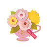 Sizzix - Favorite Things Collection - Bigz Die - Tea Cup Bouquet