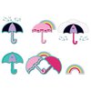 Sizzix - Triplits Die - Umbrellas