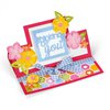 Sizzix - Framelits Die - Card, Thinking of You Mini Stand-Ups