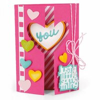 Sizzix - Framelits Die - Card, Mini Half