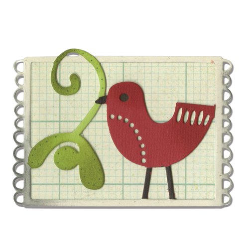 Sizzix - Let it Snow Collection - Christmas - Thinlits Die - Turtle Dove