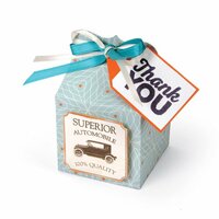 Sizzix - Bigz Die - Box, Square Favor