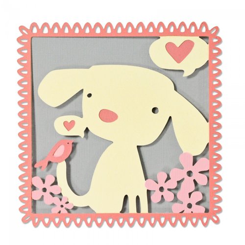 Sizzix - My Kind of Happy Collection - Thinlits Die - Best Friends