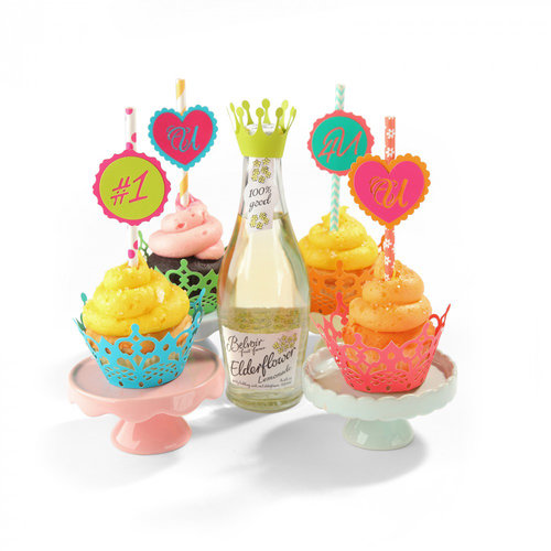 Sizzix - Where Women Cook Collection - Thinlits Die - Cupcake Wrappers
