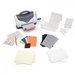 Sizzix - Texture Boutique Embossing Machine - Starter Kit - White and Gray