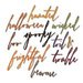 Sizzix - Tim Holtz - Alterations Collection - Thinlits Die - Handwritten Halloween