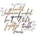 Sizzix - Tim Holtz - Alterations Collection - Thinlits Die - Handwritten Halloween