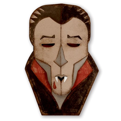 Sizzix - Tim Holtz - Alterations Collection - Thinlits Die - Vampire