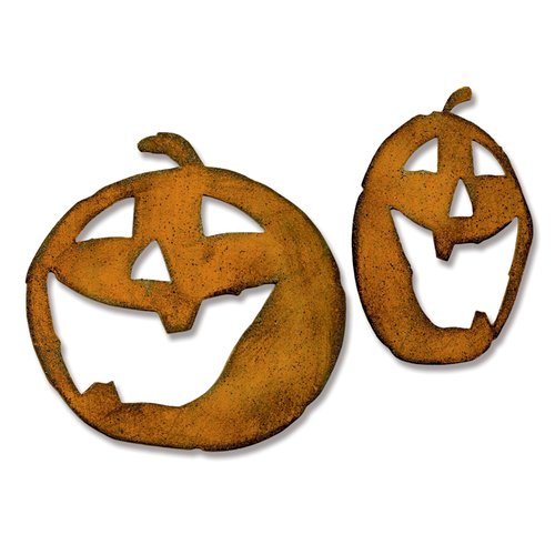 Sizzix - Tim Holtz - Alterations Collection - Bigz Die - Jack-o-Lanterns