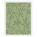 Sizzix - Tim Holtz - Alterations Collection - Christmas - Texture Fades - Embossing Folder - Holly Ribbon