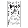 Sizzix - Favorite Things Collection - Clear Acrylic Stamps - Hello Darling