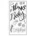 Sizzix - Favorite Things Collection - Clear Acrylic Stamps - Hello Darling