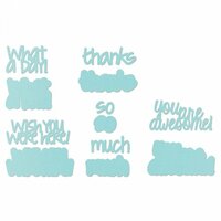 Sizzix - Framelits Die - Thoughtful Words