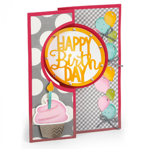 Sizzix - Framelits Plus Die - Card, Circle Flip-its