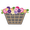 Sizzix - Thinlits Die - Flower Basket