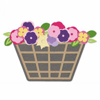 Sizzix - Thinlits Die - Flower Basket