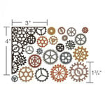 Sizzix - Tim Holtz - Alterations Collection - Thinlits Die - Gearhead