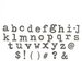 Sizzix - Tim Holtz - Alterations Collection - Bigz XL Alphabet Die - Typo Lowercase