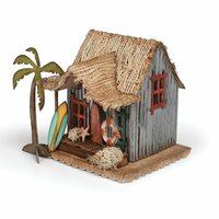 Sizzix - Tim Holtz - Alterations Collection - Bigz Die - Village Surf Shake