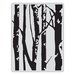 Sizzix - Tim Holtz - Alterations Collection - Texture Fades - Embossing Folder - Birch Trees