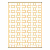 Sizzix - Textured Impressions - Embossing Folders - Basket Weave