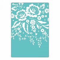 Sizzix - Textured Impressions - Embossing Folders - Floral Tapestry