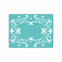 Sizzix - Textured Impressions - Embossing Folders - Frame, Ornate 3