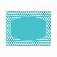 Sizzix - Textured Impressions - Embossing Folders - Frame, Ornate with Dots
