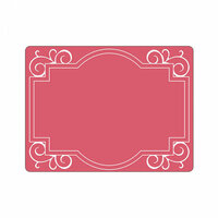 Sizzix - Textured Impressions - Embossing Folders - Frame, Ornate with Swirls