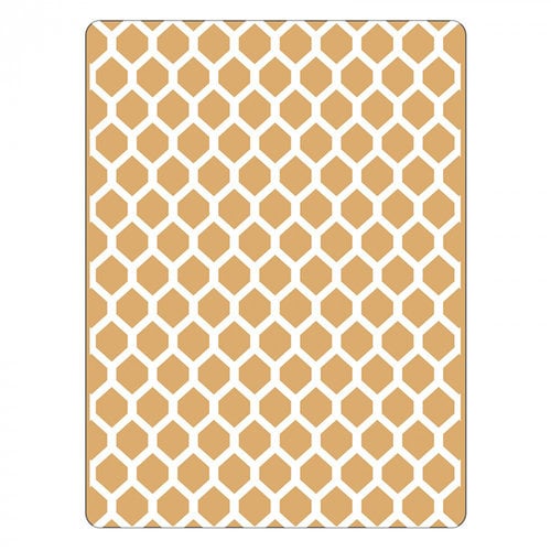 Sizzix - Textured Impressions - Embossing Folders - Honeycomb