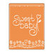 Sizzix - Textured Impressions - Embossing Folders - Phrase, Sweet Baby