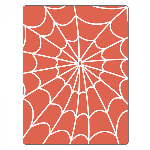 Sizzix - Halloween - Textured Impressions - Embossing Folders - Spiderweb